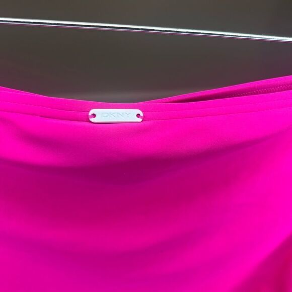 NWT DKNY Women's Standard High Waisted Full Coverage Bikini Bottom Bathing Suit - Picture 7 of 7